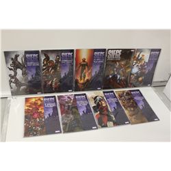 MARVEL SIEGE STORY LINE OF 9 DIFFERENT TRADE