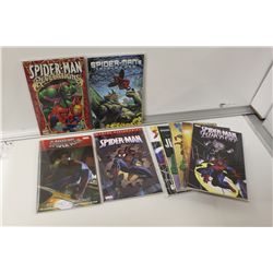 SPIDER-MAN  9 DIFFERENT OUT OF PRINT & NEW TRADE