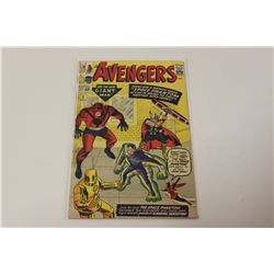 AVENGERS #2 (1963) HULK LEAVES.  COVER &
