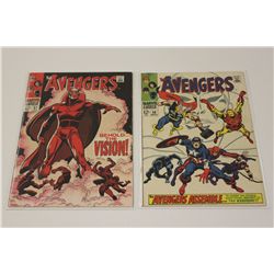 AVENGERS #57 & 58 (1968) 1ST APP. & ORIGIN THE