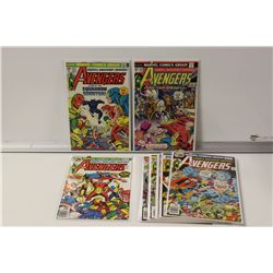 AVENGERS #141-142, 148-155 (1975-77) HIGH GRADE,