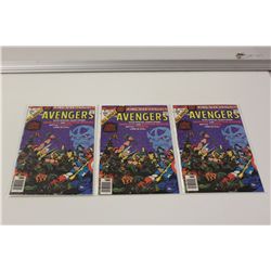 AVENGERS ANNUAL #7 X 3 HIGHGRADE COPIES.  KEY