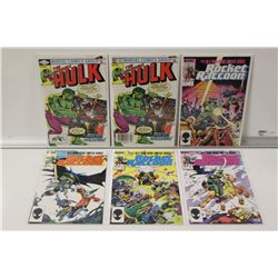 ROCKET RACCOON LOT.  2 ISSUES OF THE RED HOT