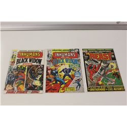 AMAZING ADVENTURES #1, 8 & 13.  HIGH GRADE