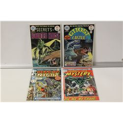 4 MARVEL & DC *HIGH GRADE* BRONZE HORROR #1'S.