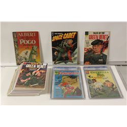 DELL COMICS 28 ISSUE LOT WITH 2 CGC GRADED