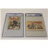 Image 1 : 2 CGC 1950'S WESTERNS.  LONE RANGER IN MILK FOR