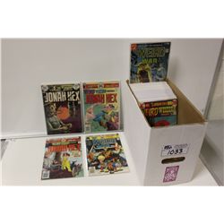 WEIRD WESTERN TALES/WEIRD WAR TALES, BIG LOT.  53