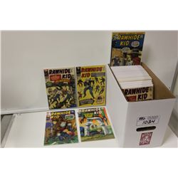 MARVEL WESTERNS SHORT BOX OF SILVER/BRONZE RUNS.