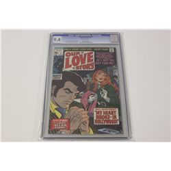 OUR LOVE STORY #5 CGC 9.4 (NM) WHITE PAGES