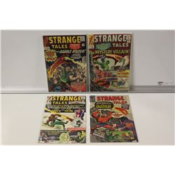STRANGE TALES HIGH GRADE SILVER AGE RUN.  4