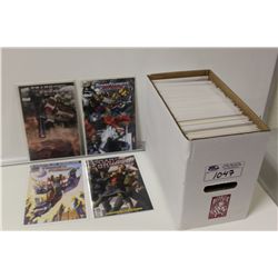 TRANSFORMERS SHORT BOX OF MIXED TITLES FROM THE