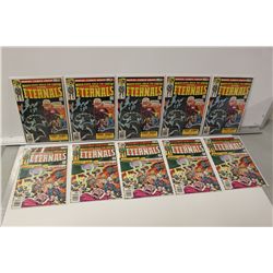 ETERNALS (KIRBY) #1 & 2 X 10 HIGH GRADE COPIES, 5