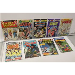 DC BRONZE LOT OF HIGH GRADE #1'S.  VERY SHARP,