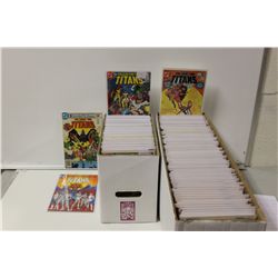 NEW TEEN TITANS LONG RUN & DUPLICATES.  IN 1 LONG