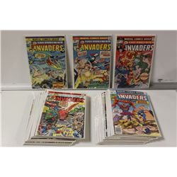 INVADERS NEAR COMPLETE BRONZE SET.  #1 - 41 +