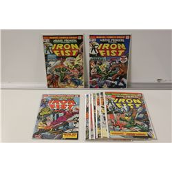 IRON FIST & MARVEL PREMIERE BRONZE RUN.  10
