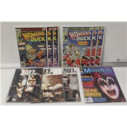 KISS LOT: HOWARD THE DUCK #12 & 13 X 3 COPIES OF