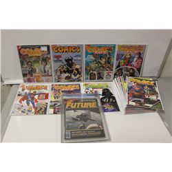 PROZINE MAGAZINES LOT + CGC.  COMICS SCENE, 13