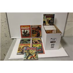 MAGAZINE HIGH END BOOKS, SHARP COPIES BOX LOT.