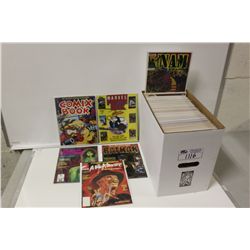 MAGAZINE BOX LOT OF MIXED TITLES.  INCLUDES