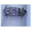 Image 1 : 17.45 CTW CZ RING .925 STERLING SILVER