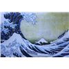 Image 1 : KANAGAWA RIVER GREAT WAVE POSTER BY HOKUSAI KATSUSHIKA