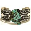 Image 1 : Old Pawn Navajo Spider Web Turquoise Sterling Silver Cuff Bracelet - Marc Antia