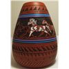 Image 1 : Navajo Etched & Painted Horses Pottery - Aaron Watchman