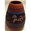 Image 5 : Navajo Etched & Painted Horses Pottery - Aaron Watchman
