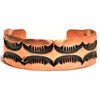Image 1 : Navajo Copper Cuff Bracelet - Nora Bill
