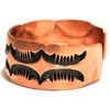 Image 2 : Navajo Copper Cuff Bracelet - Nora Bill