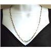 Navajo 30" Sterling Silver Handmade Link Necklace Chain - Sally Shirley