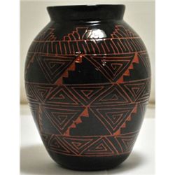 Navajo Etched Pottery - Priscilla Benally & Melvin Chavez