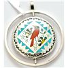 Image 2 : Zuni Multi-Stone Spinner Bird and Hummingbird Medium Pendant - Sammy & Esther Guardian