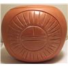 Image 1 : Santa Clara Pueblo Large Sun Face, Rainbow & Corn Design Etched Pottery - Miana Pablito