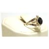 Image 2 : Zuni Onyx Inlay Sterling Silver Small Turtle Women's Ring - Vernon Waikaniwa