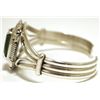 Image 3 : Navajo Peridot Sterling Silver Cuff Bracelet - Mary Ann Spencer
