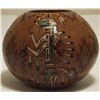Image 3 : Navajo Etched Painted & Finished Yei Pottery - Nancy Chilly