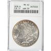 Image 1 : 1878 7/8F MORGAN DOLLAR ANACS MS 62
