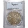 Image 1 : 1882 O/S MORGAN DOLLAR PCGS MS 64 NICE!