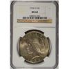 Image 1 : 1934 D PEACE DOLLAR NGC MS62