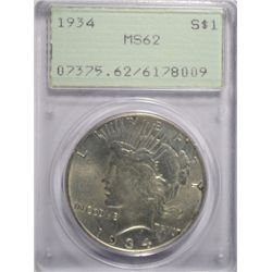 1934  Peace $