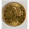 Image 1 : 1898     $5 Gold