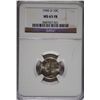 Image 1 : 1945D MERCURY DIME MS65 FB NGC