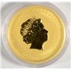 Image 2 : 2012 1/10 OZ .999 GOLD DRAGON AUSTRALIA, PERFECT BU