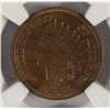Image 2 : 1883 proof  Indian penny