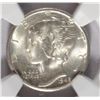 Image 2 : 1945 D MERCURY DIME NGC MS 66