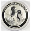 Image 1 : 2013 AUSTRALIAN ONE DOLLAR ONE OUNCE .999 SILVER KOOKABURRA COIN