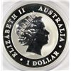 Image 2 : 2013 AUSTRALIAN ONE DOLLAR ONE OUNCE .999 SILVER KOOKABURRA COIN